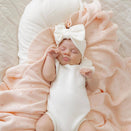 Ziggy Lou Knitted Blanket - Primrose Frill