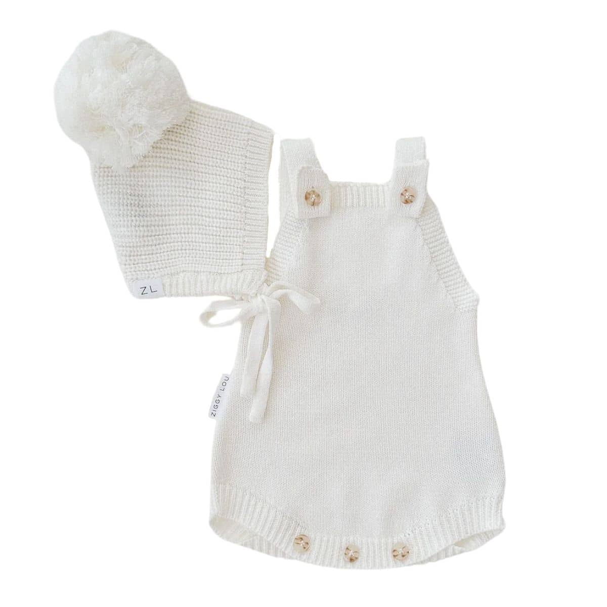 Ziggy Lou Romper - Milk