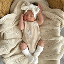 Ziggy Lou Summer Bubble Romper - Gia Latte