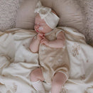 Ziggy Lou Summer Bubble Romper - Gia Latte