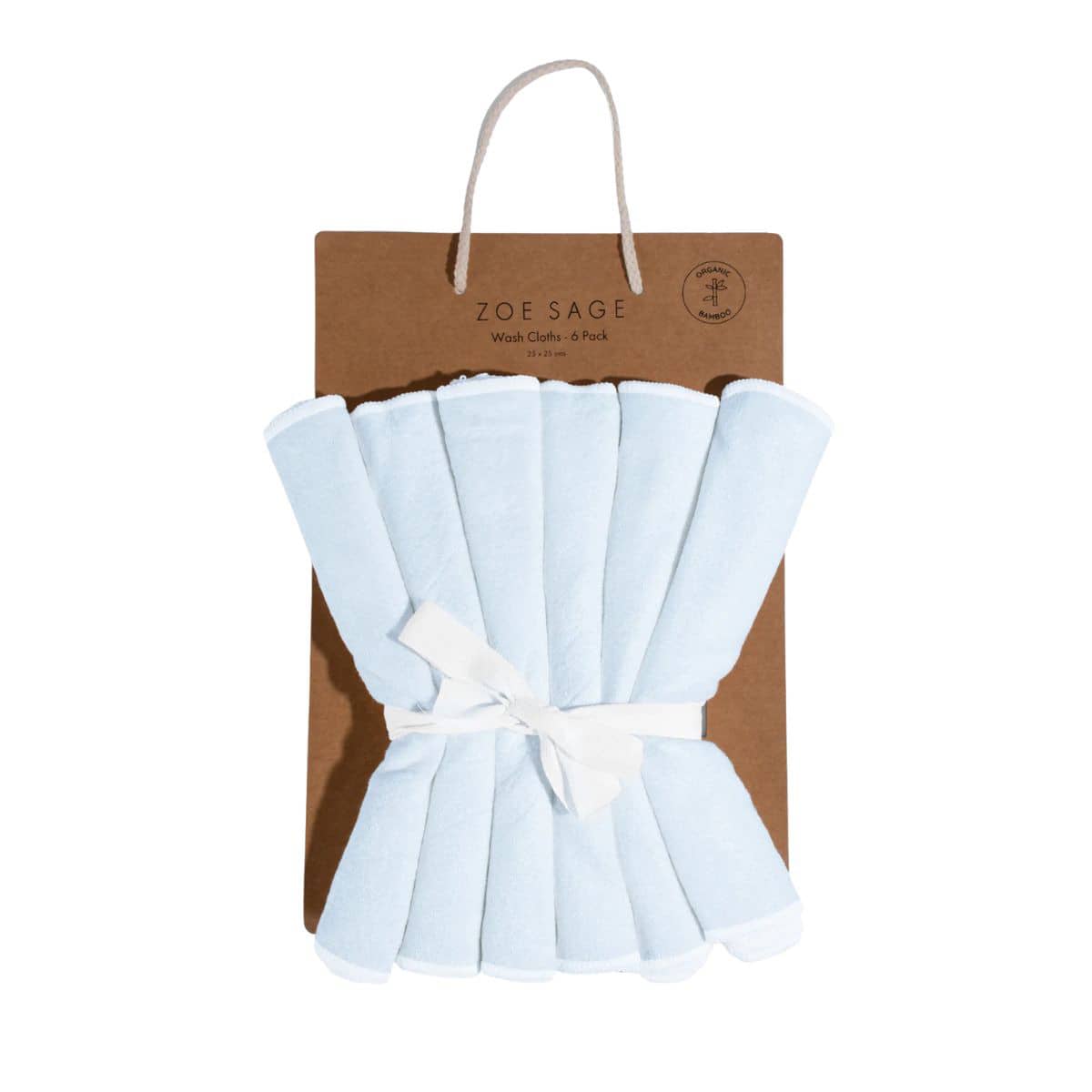 Zoe Sage Bamboo Wash Cloths - Submarine