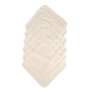 Zoe Sage Bamboo Wash Cloths - White