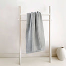 Zoe Sage Cotton Classic Knit Baby Blanket - Dove Grey