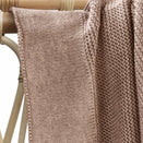 Zoe Sage Cotton Classic Knit Baby Blanket - Mocha
