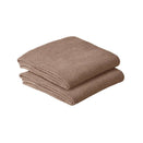 Zoe Sage Cotton Classic Knit Baby Blanket - Mocha