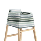 Zoe Sage Five-in-One Multi Use Nursing Mama Cover - Green Stripes