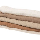 Zoe Sage Organic Muslin Wash Cloths - Dusty Dunes
