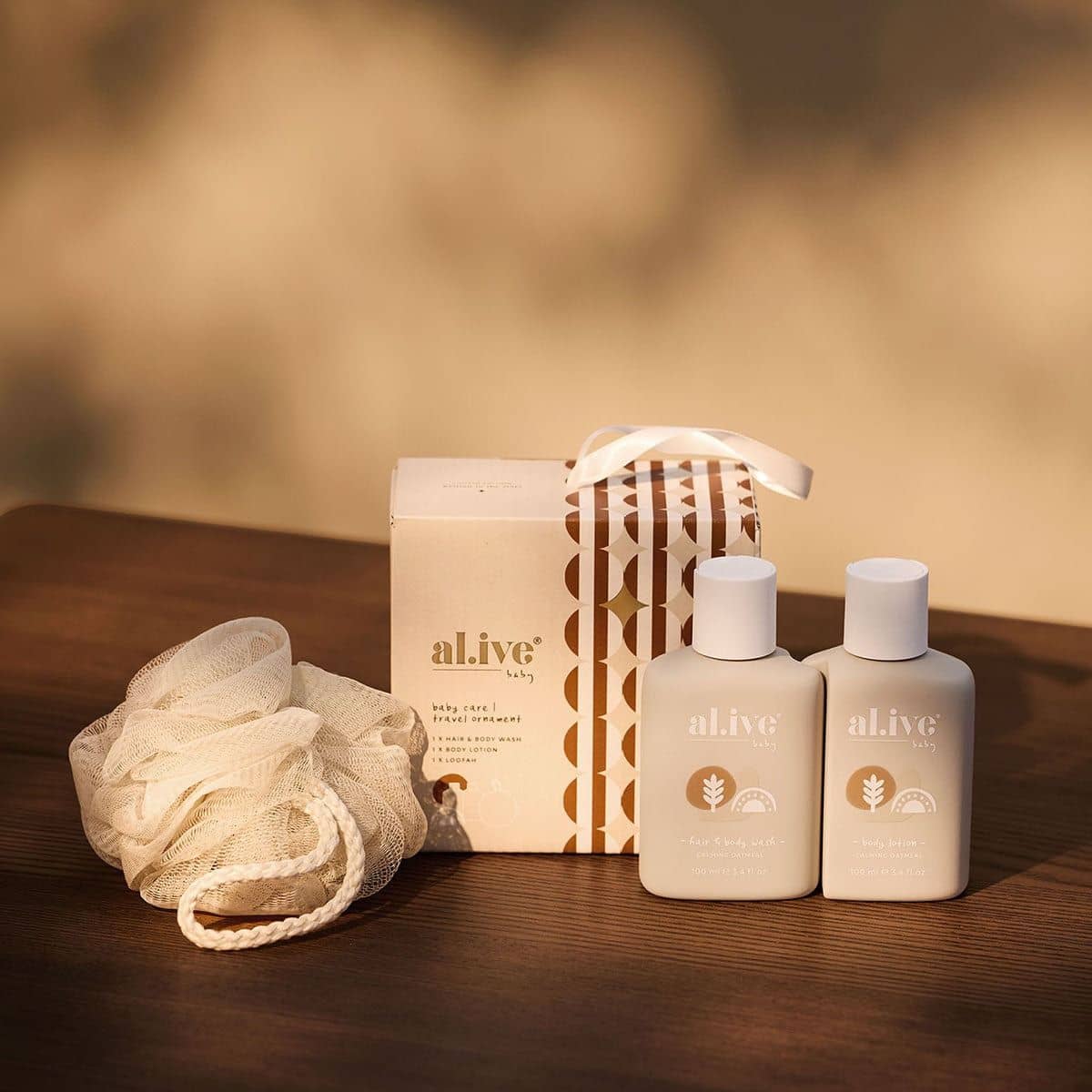 al.ive body Baby Care Travel Ornament - Calming Oatmeal