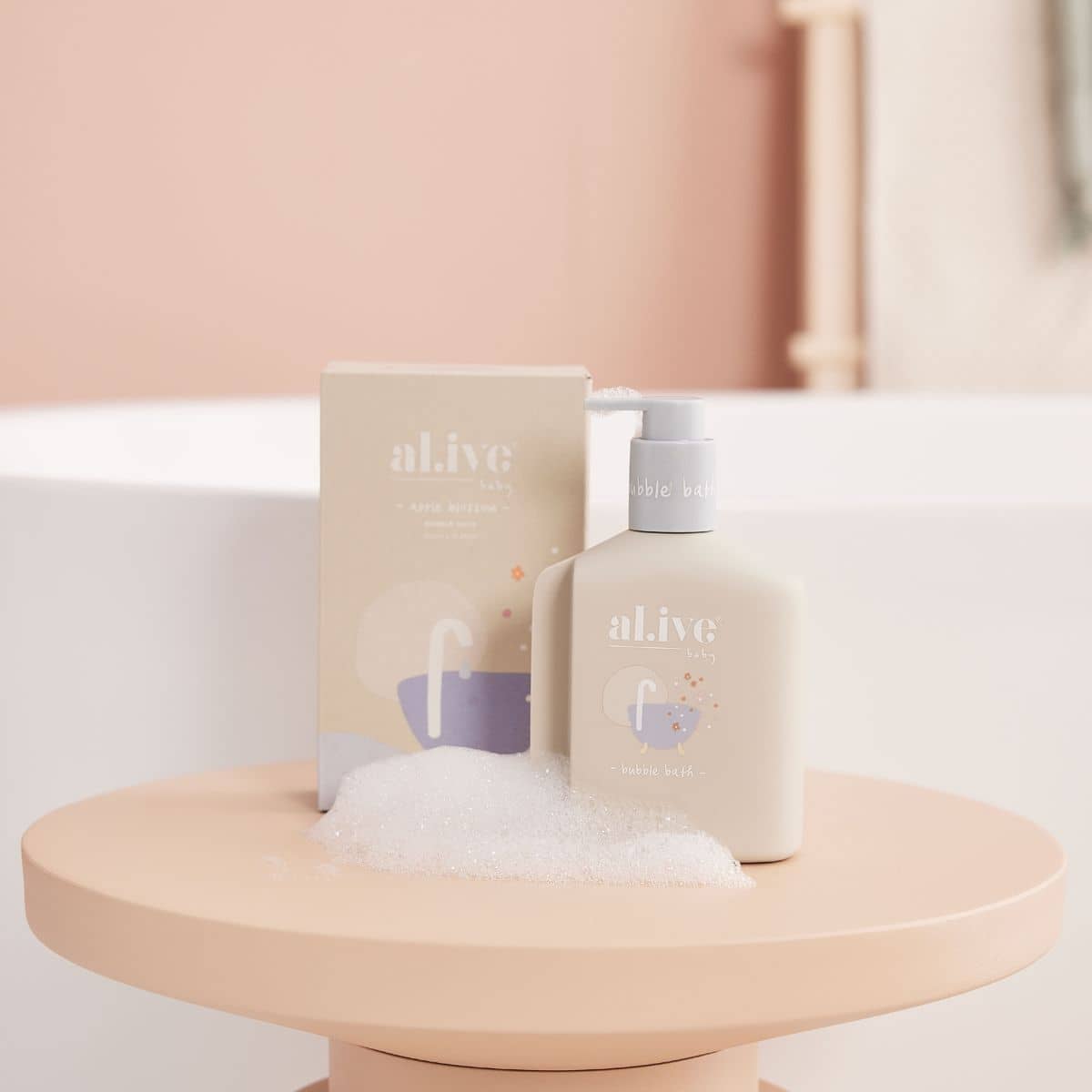 al.ive body Baby Bubble Bath - Apple Blossom