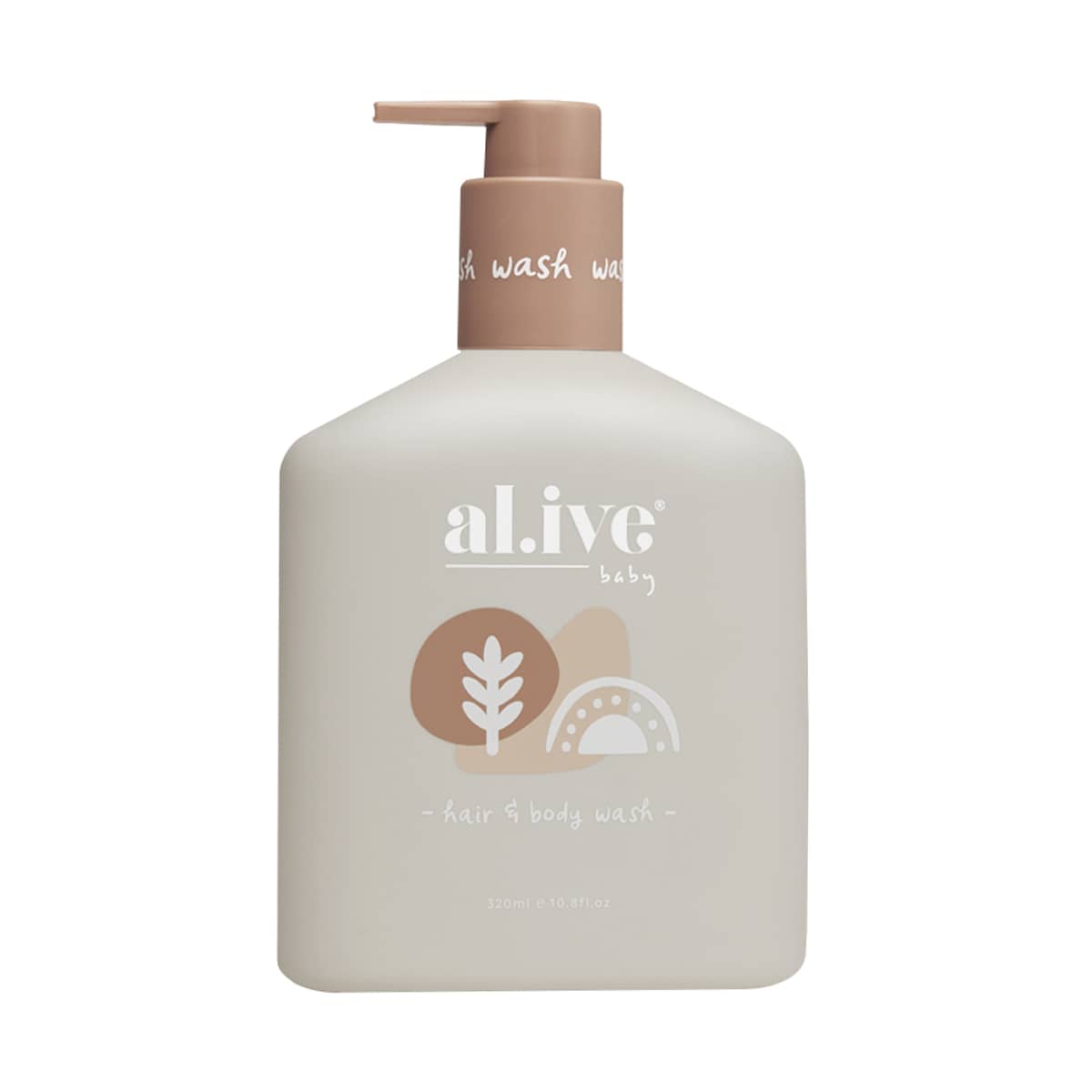 al.ive body Baby Hair and Body Wash - Calming Oatmeal