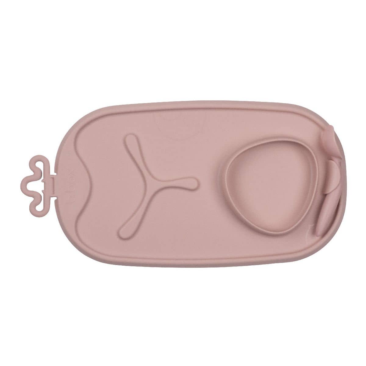 b.box Roll + Go Mealtime Mat - Blush