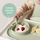 b.box Roll + Go Mealtime Mat - Sage