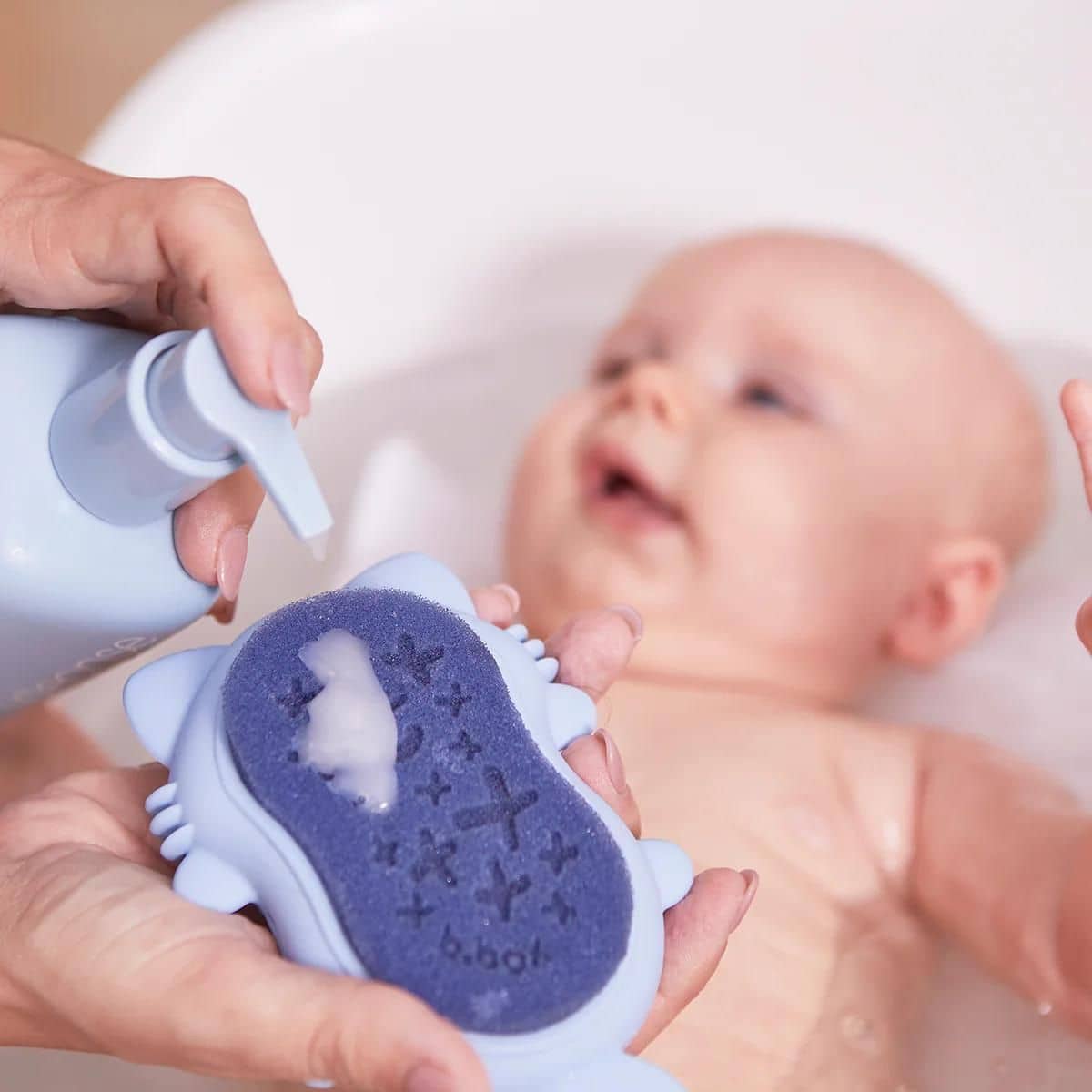 b.box Baby Bath Brush and Sponge