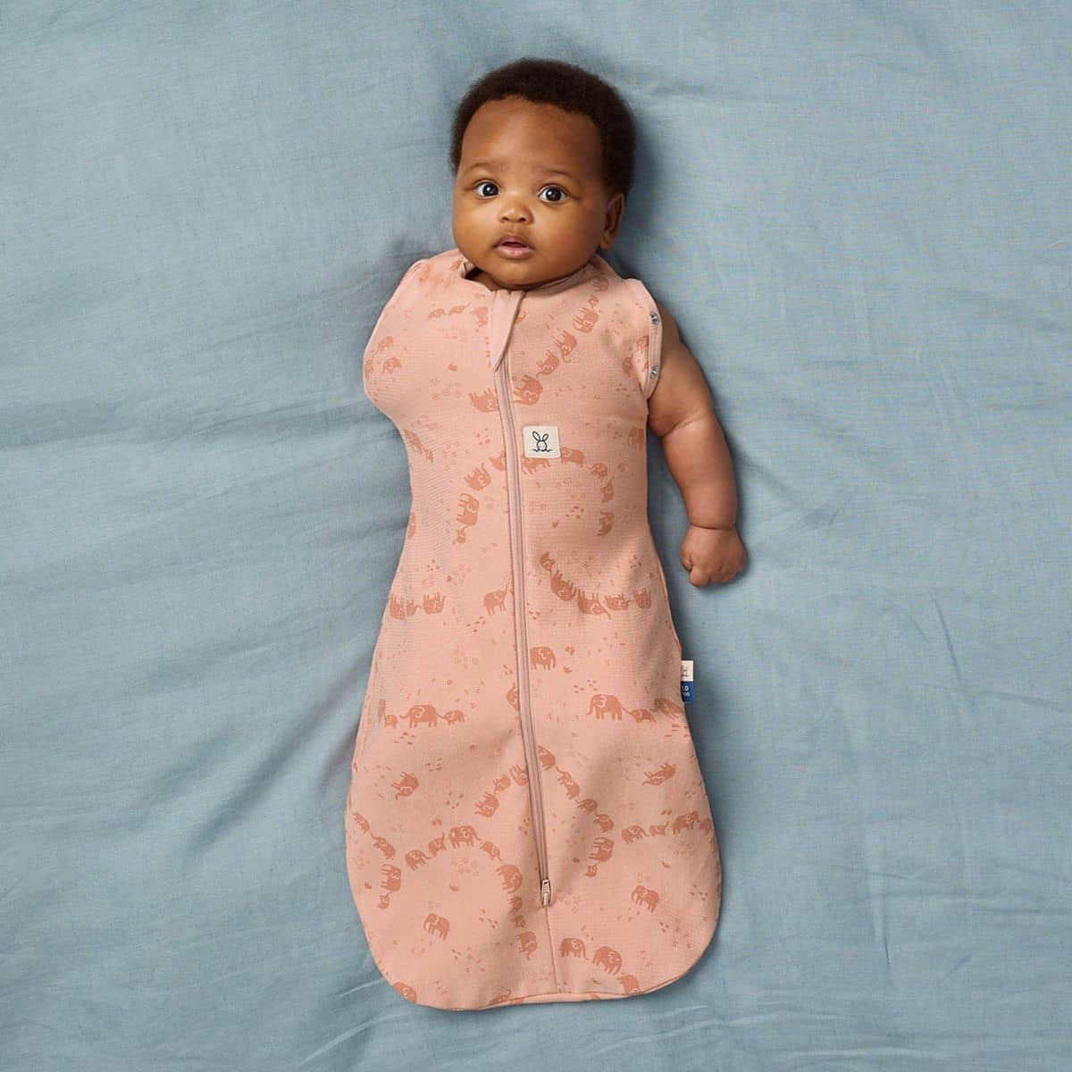 ergoPouch Cocoon Swaddle Bag 0.2 TOG - Elephant Parade