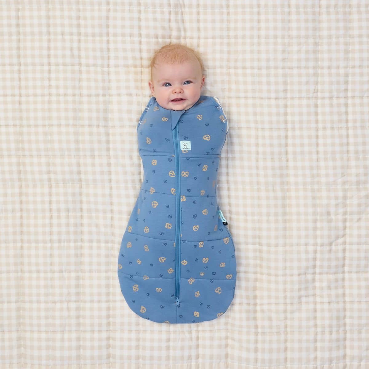 ergoPouch Cocoon Swaddle Bag 2.5 TOG - Petite Pretzel