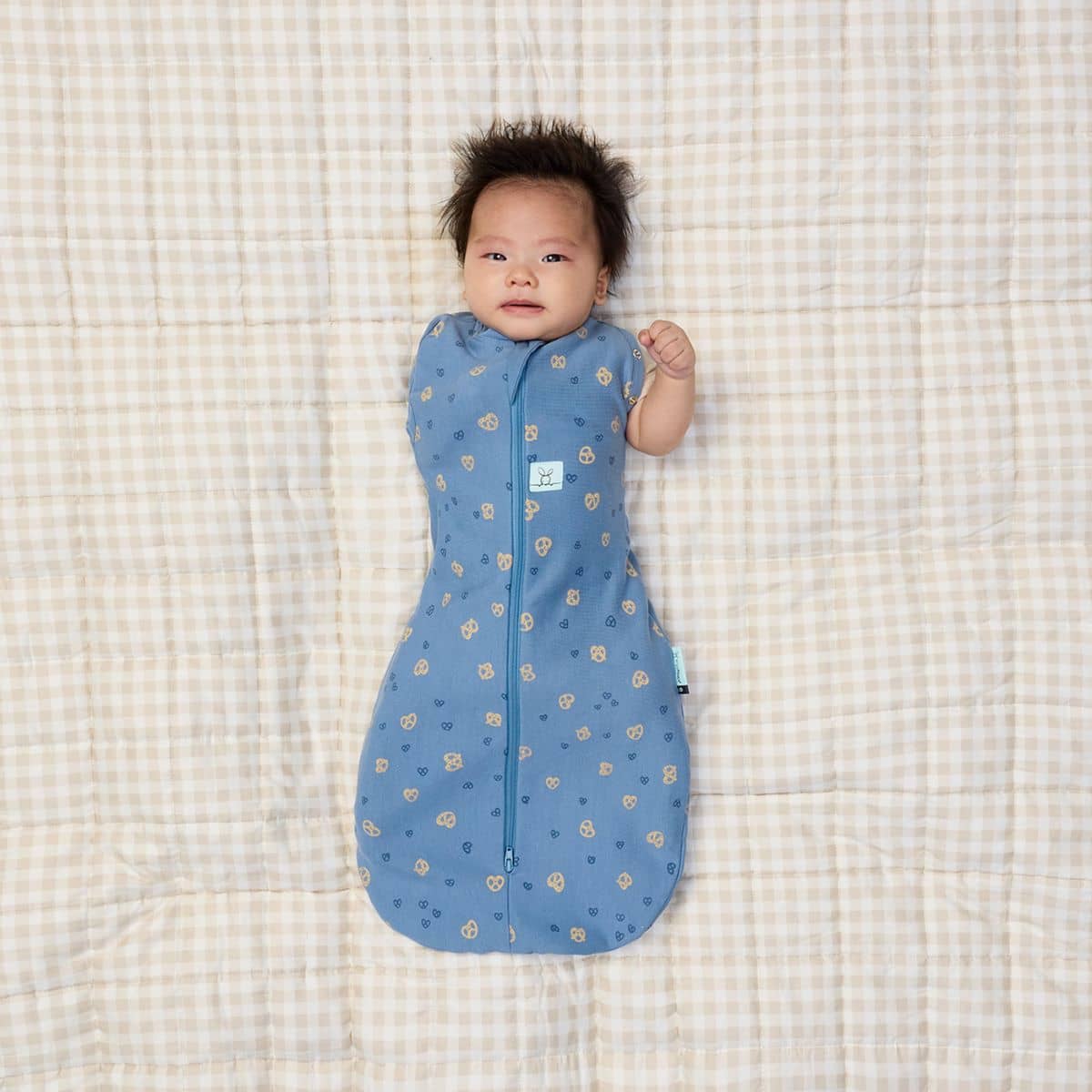 ergoPouch Cocoon Swaddle Bag 1.0 TOG - Petite Pretzel