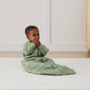 ergoPouch Sheeting Sleeping Bag 3.5 TOG with Sleeves - Willow - 8 to 24 Months
