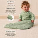 ergoPouch Side Zip Sheeting Sleeping Bag - Willow