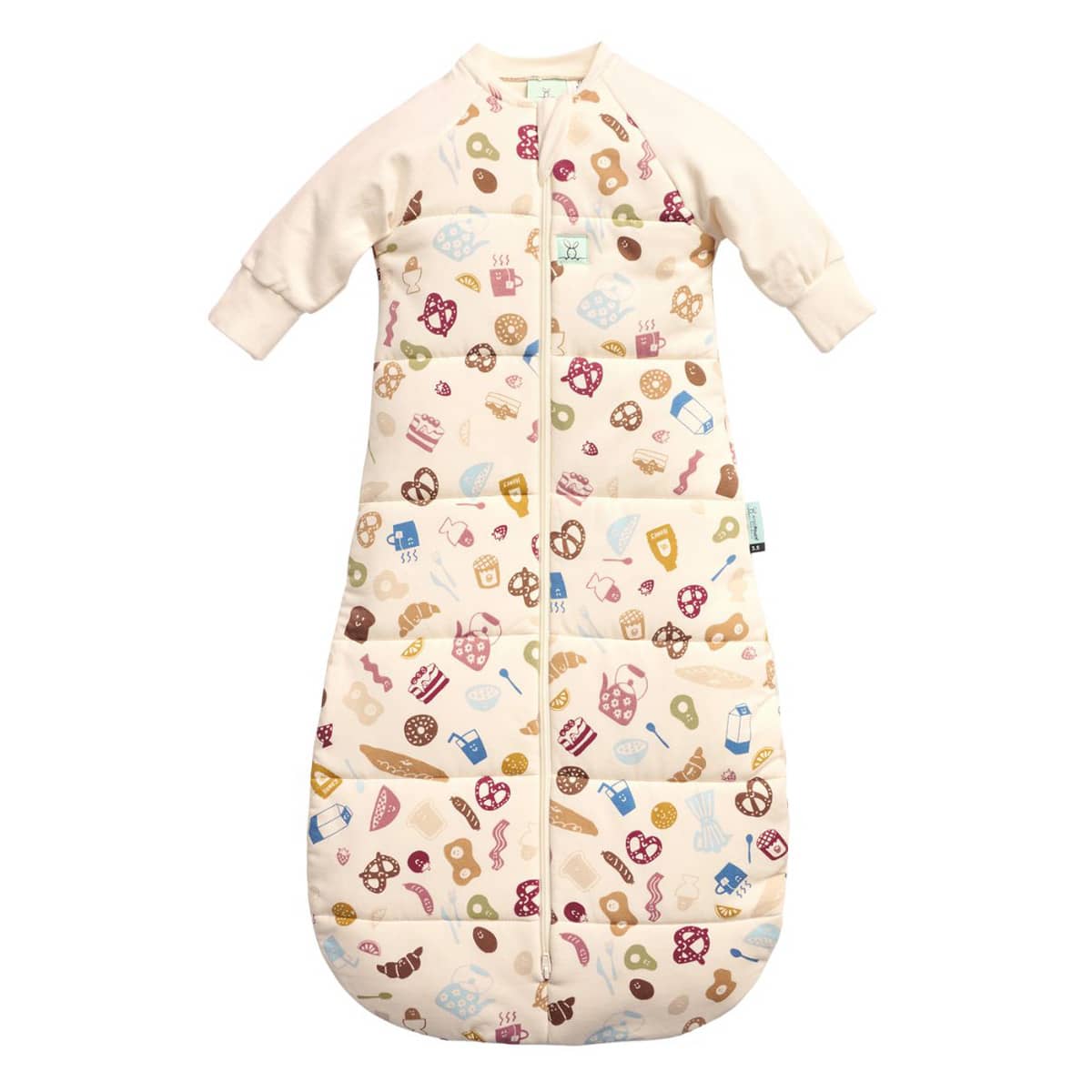 ergoPouch Sleeping Bag 3.5 TOG with Sleeves - Bon Appetit