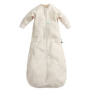 ergoPouch Jersey Sleeping Bag 1.0 TOG with Sleeves - Oatmeal Marle - 8 to 24 Months