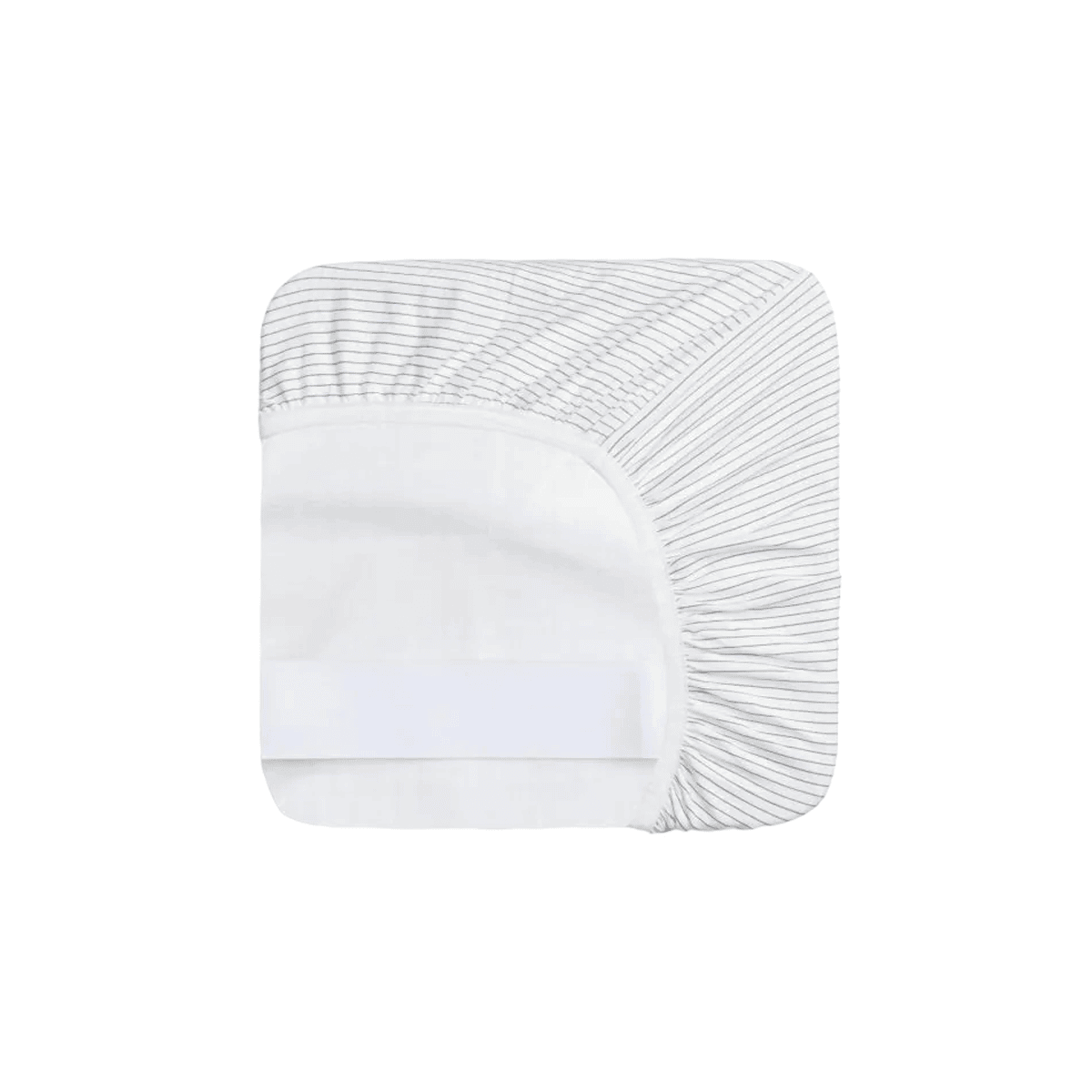 ergopouch 2-in-1 Waterproof Fitted Sheet - Bedside Sleeper- Midnight Stripe