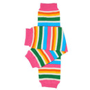 juDanzy Newborn Cotton Leg Warmers - Retro Stripe