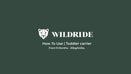 How to Use - Wildride Toddler Hip Carrier