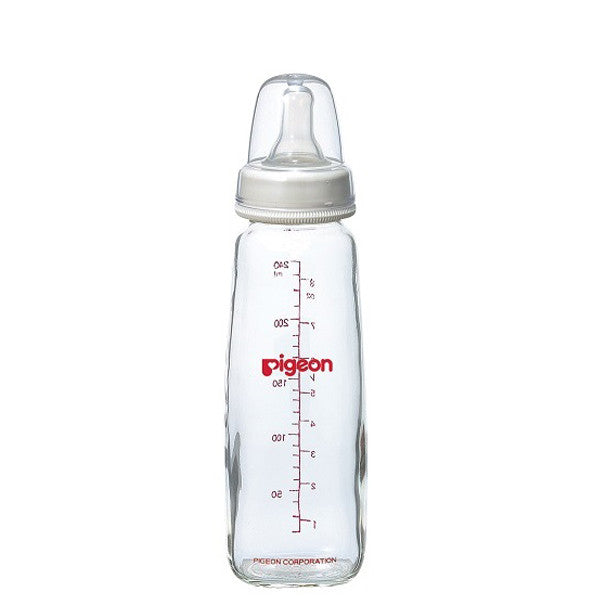 Pigeon Slim Neck Bottle - Glass 240ml