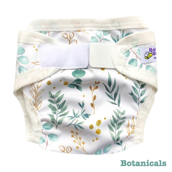 Baby BeeHinds PUL Nappy Cover - Prints - Botanicals
