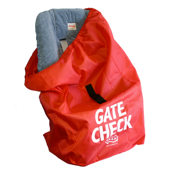 JL Childress Red Car Seat Gate Check Bag