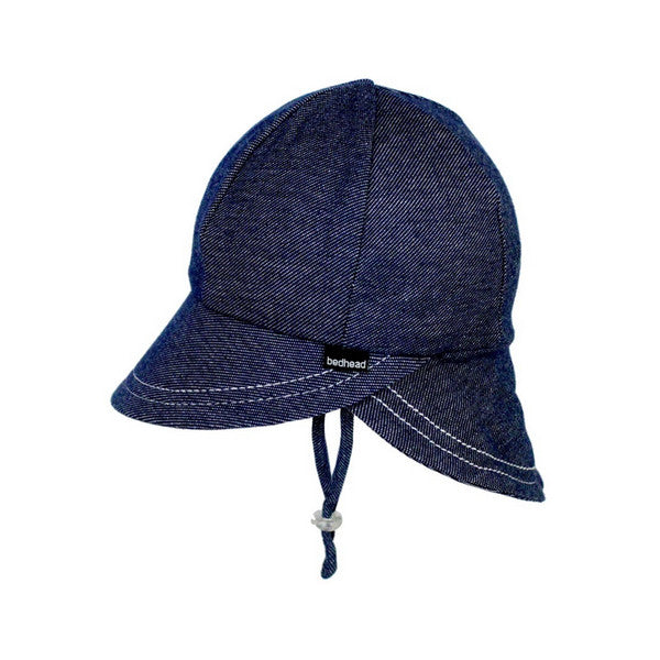 Bedhead Legionnaire Hat with Strap - Denim