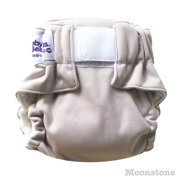 Baby BeeHinds Newborn AIO Cloth Nappy - Moonstone