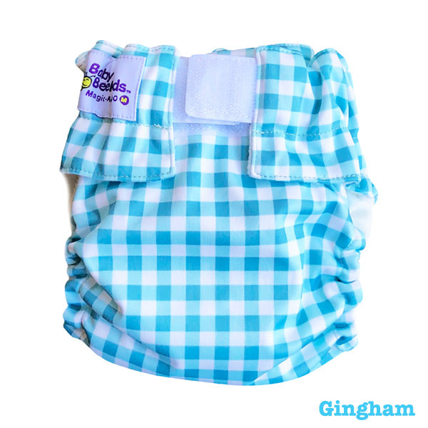 Baby BeeHinds Magicalls AIO Cloth Nappy - Gingham