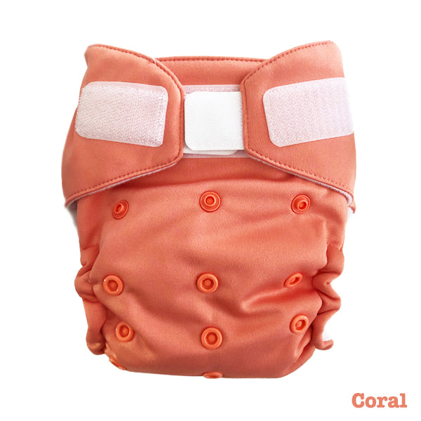Baby BeeHinds Magic-All-in-Two Cloth Nappy - Coral