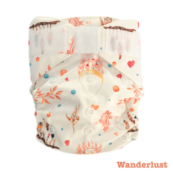 Baby BeeHinds Magicalls AI2 Cloth Nappy - Prints - Wanderlust