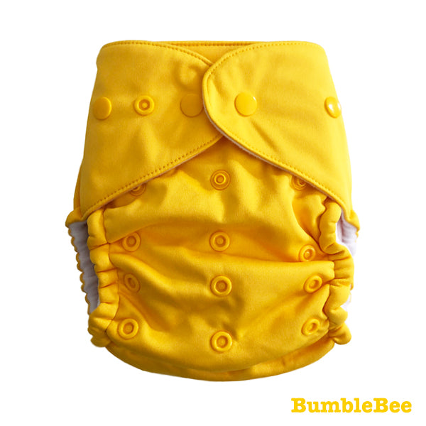 Baby BeeHinds Magic-Alls Multi-Fit Cloth Nappy - Solid Brights - BumbleBee
