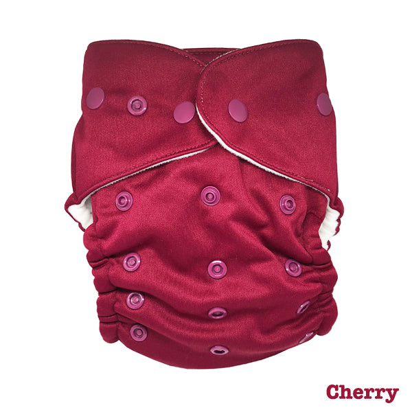 Baby BeeHinds Magic-Alls Multi-Fit Cloth Nappy - Solid Brights - Cherry