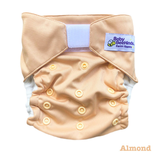 Baby BeeHinds Swim Nappy - Almond