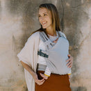 Boba Bliss Buckled Wrap Carrier - Grey