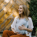 Boba Bliss Buckled Wrap Carrier - Grey