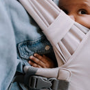 Boba Bliss Buckled Wrap Carrier - Grey