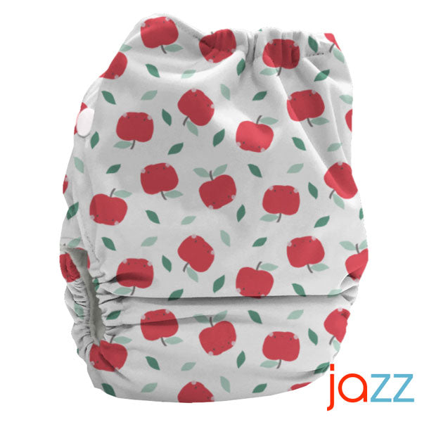 Bubblebubs Candie AI2 One Size Complete Cloth Nappy - Minky - Jazz