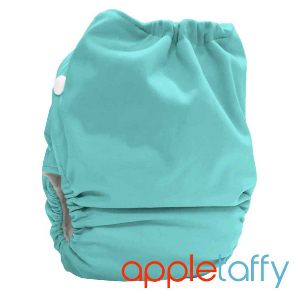 Bubblebubs Candie AI2 One Size Complete Cloth Nappy - Minky - Apple Taffy