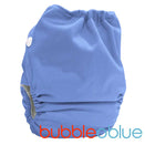 Bubblebubs Candie AI2 One Size Complete Cloth Nappy - Minky - BubbleOBlue