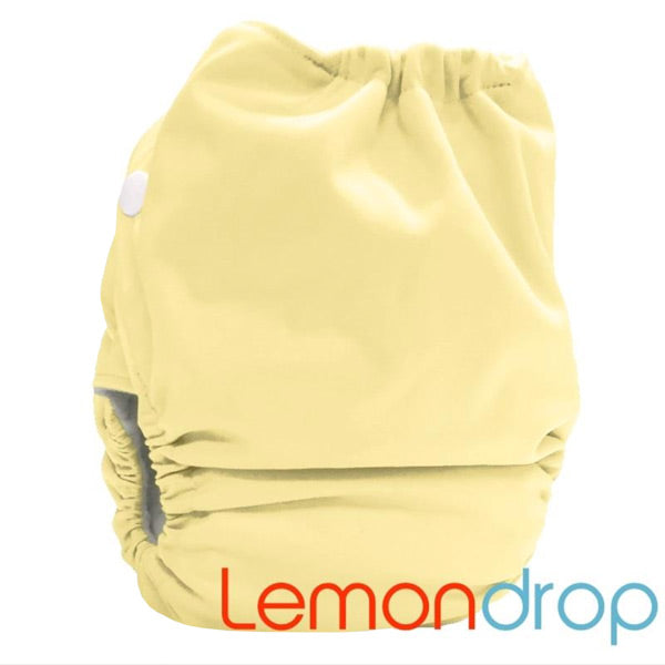 Bubblebubs Candie AI2 One Size Complete Cloth Nappy - PUL - Lemon Drop