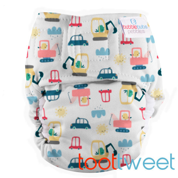 Bubblebubs Pebbles AIO Newborn Cloth Nappy - Toottweet