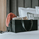 Bunnie Caddie Deluxe Nappy Organiser - Black
