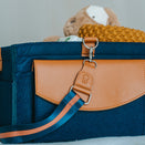 Bunnie Caddie Deluxe Nappy Organiser - Navy