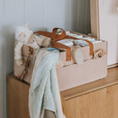 Bunnie Caddie Deluxe Nappy Organiser - Tan
