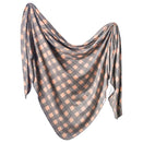 Copper Pearl Knit Swaddle Blanket - Billy